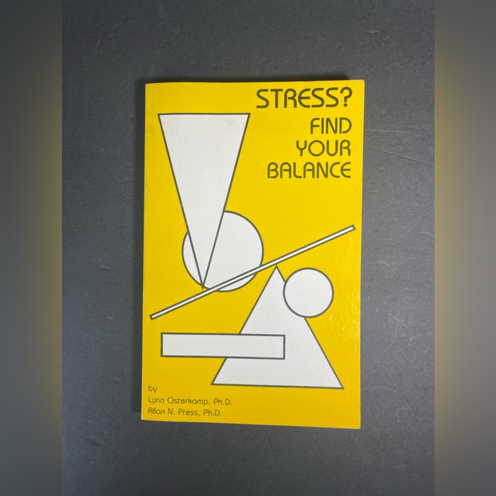Stress? Find Your Balance Paperback Allan N.